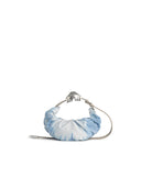 Diesel 'Hobo Grab D' Blue Satin Denim Bag