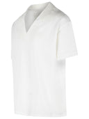 Maison Margiela White Cotton Polo Shirt