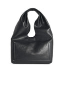 Maison Margiela Medium 'Box' Black Lear Bag