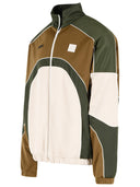 Amiri 'Track' Polyester And Multicolor Cotton Jacket