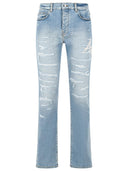 Amiri 'Slim' Light Blue Cotton Jeans