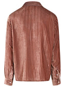 Amiri Viscose And Peach Silk Shirt