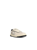 Amiri 'Newport' Ivory White Lear Blend Sneakers