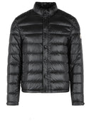 Moncler 'Selves' Short Black Polyamide Down Jacket