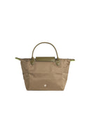 Longchamp Bag With 'S Le Pliage Green' Handle In Recycled Artichoke Tela