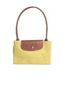 Longchamp 'L Le Pliage Original' Recycled Pistachio Tela Shoulder Bag