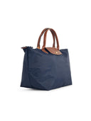 Longchamp 'M Le Pliage Original' Bag In 'Marine' Recycled Tela