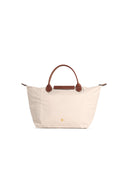 Longchamp Bag With 'M Le Pliage Original' Handle In Recycled Tela Paper