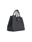 Longchamp Bag With Black Lear 'L Le Roseau' Handle