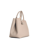 Longchamp Bag With 'L Le Roseau' Handle In Clay Lear