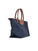 Longchamp Bag With 'L Le Pliage Original' Handle In Tela 'Marine'