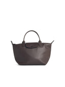Longchamp 'S Le Pliage Xtra' Lear 'Moka' Handle Bag