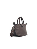 Longchamp 'S Le Pliage Xtra' Lear 'Moka' Handle Bag