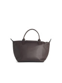 Longchamp 'S Le Pliage Xtra' Lear 'Moka' Handle Bag