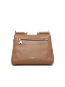 Dolce & Gabbana Small 'My Sicily' Brown Lear Bag