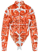 Dolce & Gabbana Majolica Print Cotton Poplin Shirt