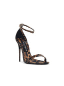 Dolce & Gabbana Leopard Lear Sandals