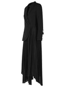 Robe Simkhai 'Ambretta' en acétate mélangé noir