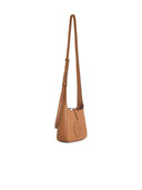 Tory Burch Medium 'Miller Swing' 'Aged Tan' Lear Crossbody Bag