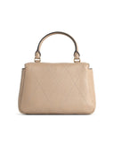 Tory Burch 'Charlie Matelassé' Mini Bag In Beige Lear