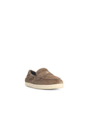 Tory Burch 'Sport Ballet' Brown Suede Loafers