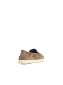 Tory Burch 'Sport Ballet' Brown Suede Loafers