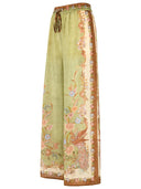 Zimmermann Indra' Khaki Silk Pants
