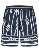 Dolce & Gabbana 'Corde' Navy Polyester Swimsuit