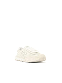 Weiße Lear-Sneaker „Dg Athletic“ von Dolce & Gabbana
