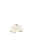 Weiße Lear-Sneaker „Dg Athletic“ von Dolce & Gabbana