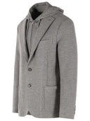 Eleventy Grey Wool Blazer