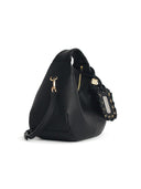 Ganni Black Eco Lear Mini Hobo Bag