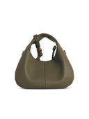Ganni Green Eco Lear Mini Hobo Bag