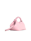 Ganni Small 'Bou' Bag In Pink Smooth Lear