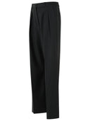 Schwarze Hose „Sbiru Lds“ von Loulou De Saison aus Schurwolle