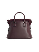 Borsa media Maison Margiela '5Ac Soft' in pelle bordeaux