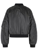 سترة قاذفة قنابل Maison Margiela Dark Grey Polyamide قابلة للعكس