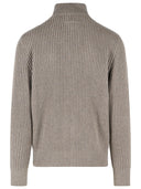 Mm6 Maison Margiela Beige Wool Blend Cardigan