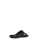 Versace Black Rubber Slippers