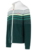 Casablanca Green Cotton Blend Sporty Jacket With Zip