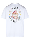 Casablanca 'Casaway' White Cotton T Shirt