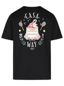 Casablanca 'Casaway' Black Cotton T Shirt