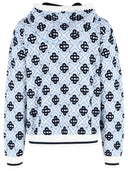Sweat-shirt en laine bleu Casablanca