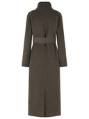 Khaite 'Romare' Green Wool Coat