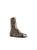 Khaite 'Colt' Snake Lear Ankle Boots