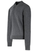 Marni Grey Virgin Wool And Cashmere Sweater