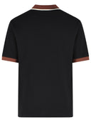 Marni Black Cotton Polo Shirt