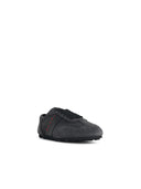 Marni 'Softy Soccer' Black And Grey Lear Sneakers