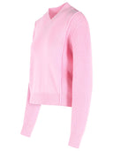 Marni Pink Virgin Wool And Cashmere Sweater