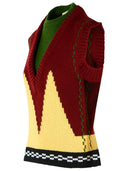 Marni bruin wollen vest